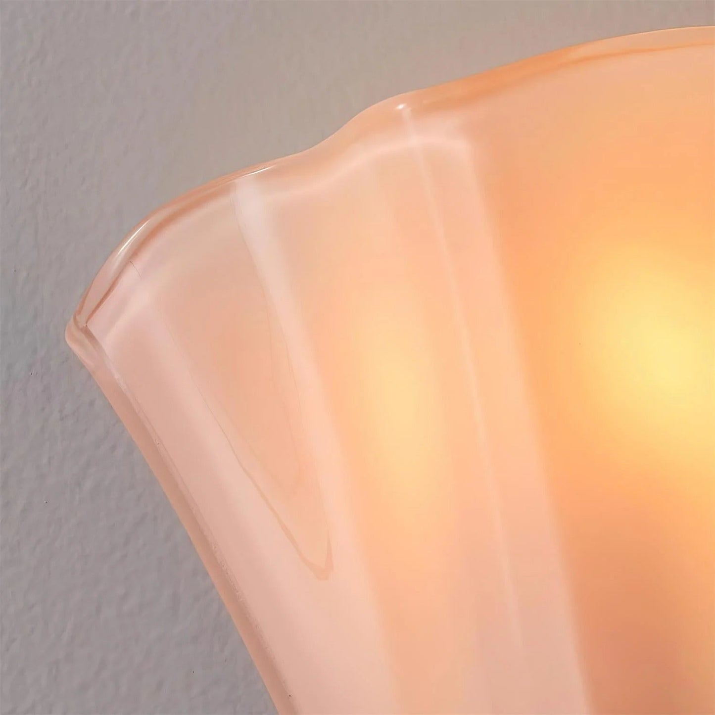 Wall Light | Sculptural Glass Uplighter Design