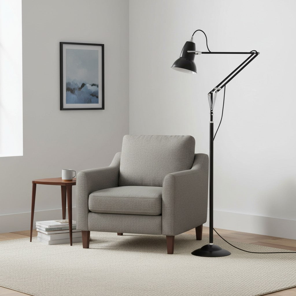 Floor Light | Industrial Spring Balance Design