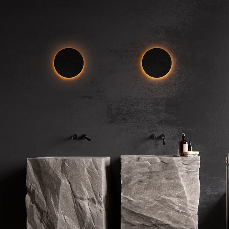 Wall Light | Minimalist Disc Halo Lamp