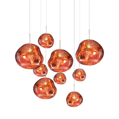 Pendant Light | Molten Glass Lava Design
