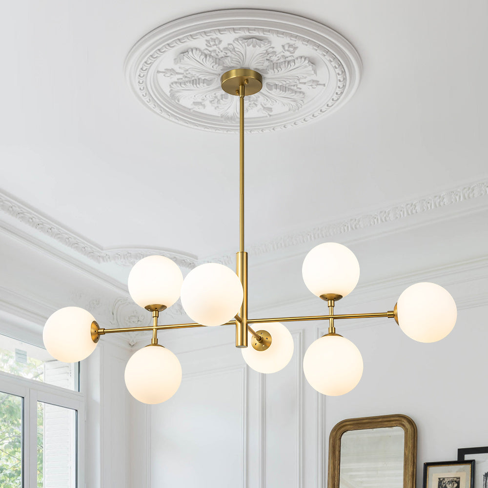 Pendant Light | Modern Sputnik Glass Ball Chandelier