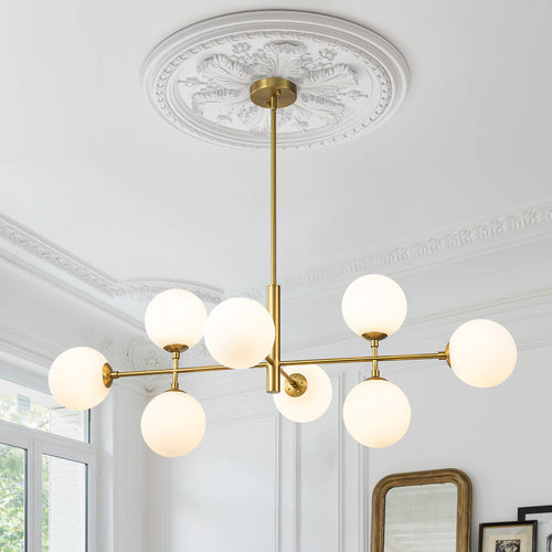 Pendant Light | Modern Sputnik Glass Ball Chandelier