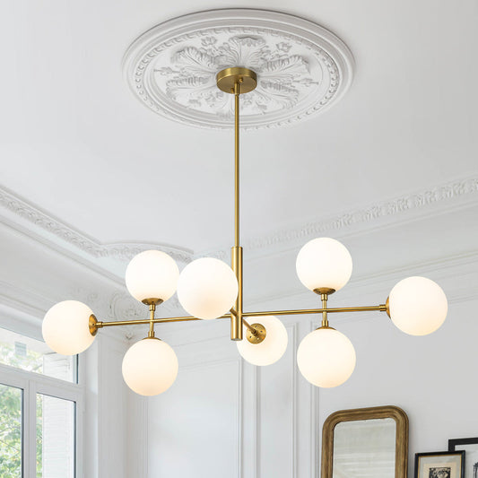 Pendant Light | Modern Sputnik Glass Ball Chandelier
