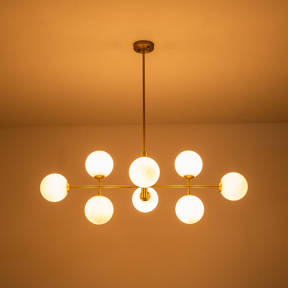 Pendant Light | Modern Sputnik Glass Ball Chandelier