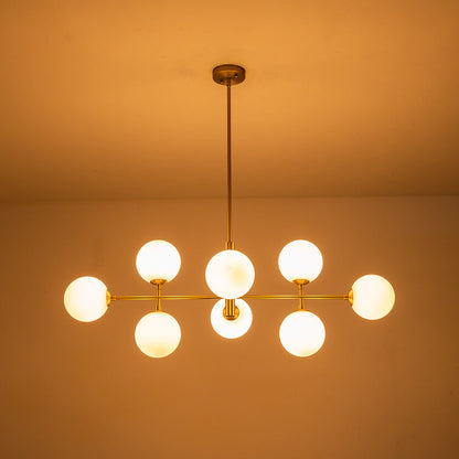 Pendant Light | Modern Sputnik Glass Ball Chandelier
