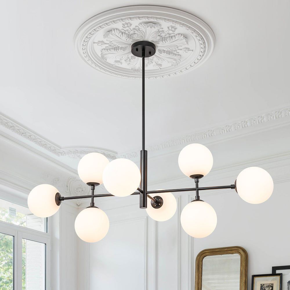 Pendant Light | Modern Sputnik Glass Ball Chandelier