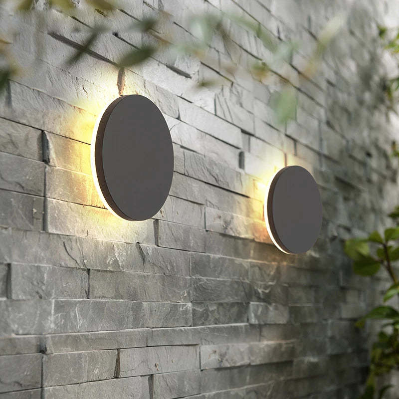 Wall Light | Minimalist Disc Halo Lamp