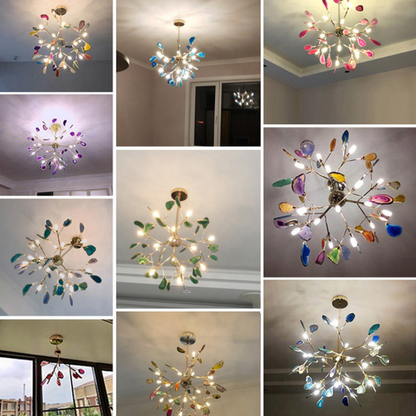 Pendant Light | Agate Branch Sputnik Design
