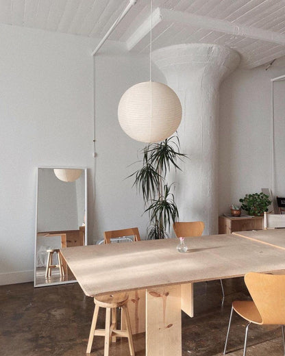 Pendant Light | Rice Paper Globe Design