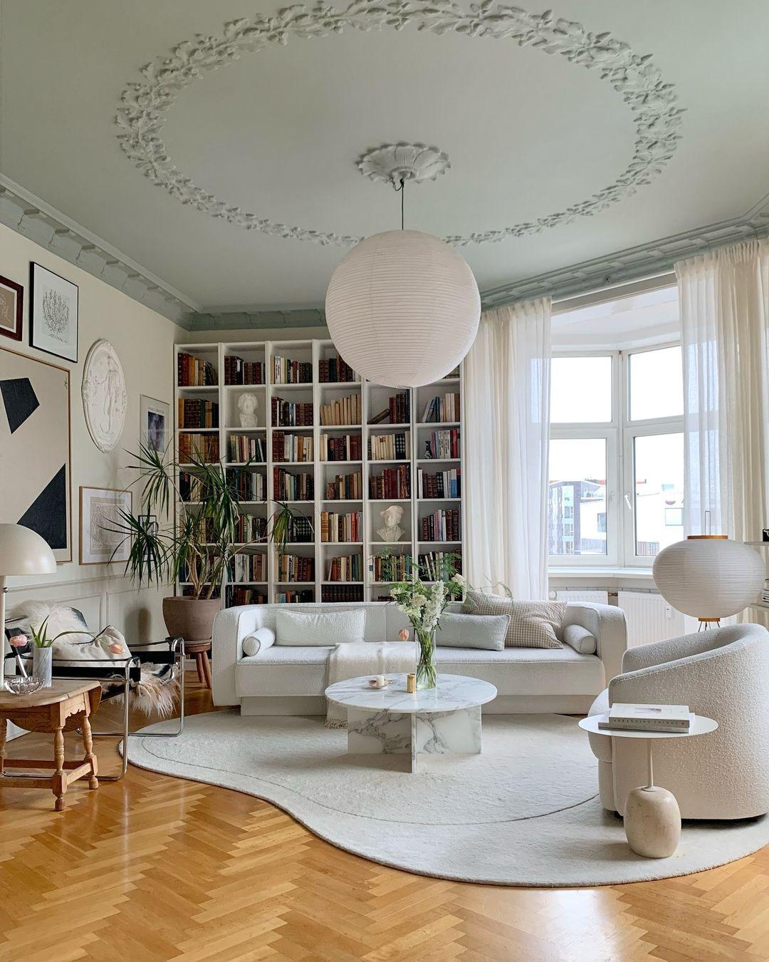 Pendant Light | Rice Paper Globe Design