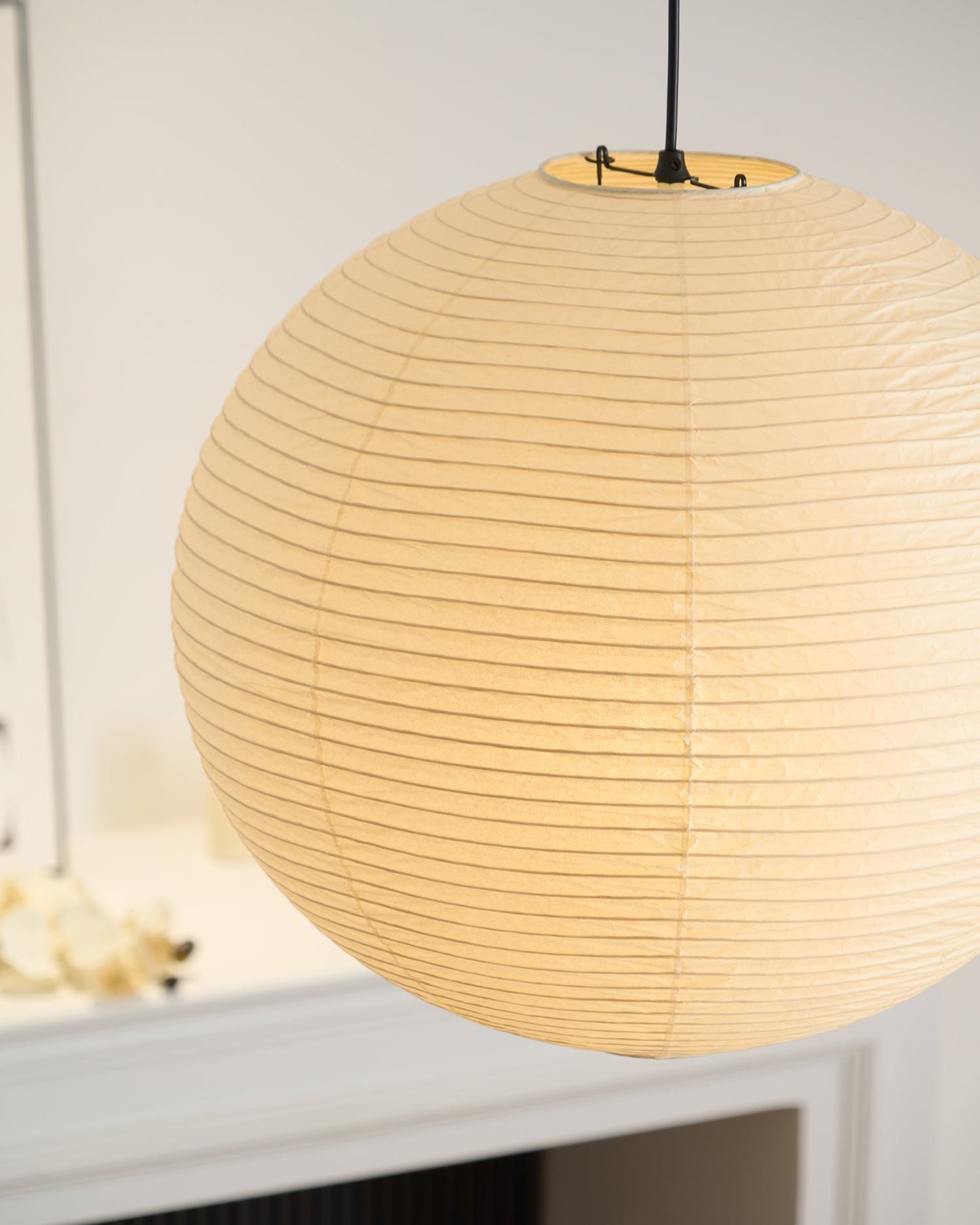 Pendant Light | Rice Paper Globe Design