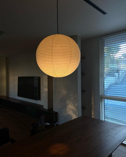 Pendant Light | Rice Paper Globe Design