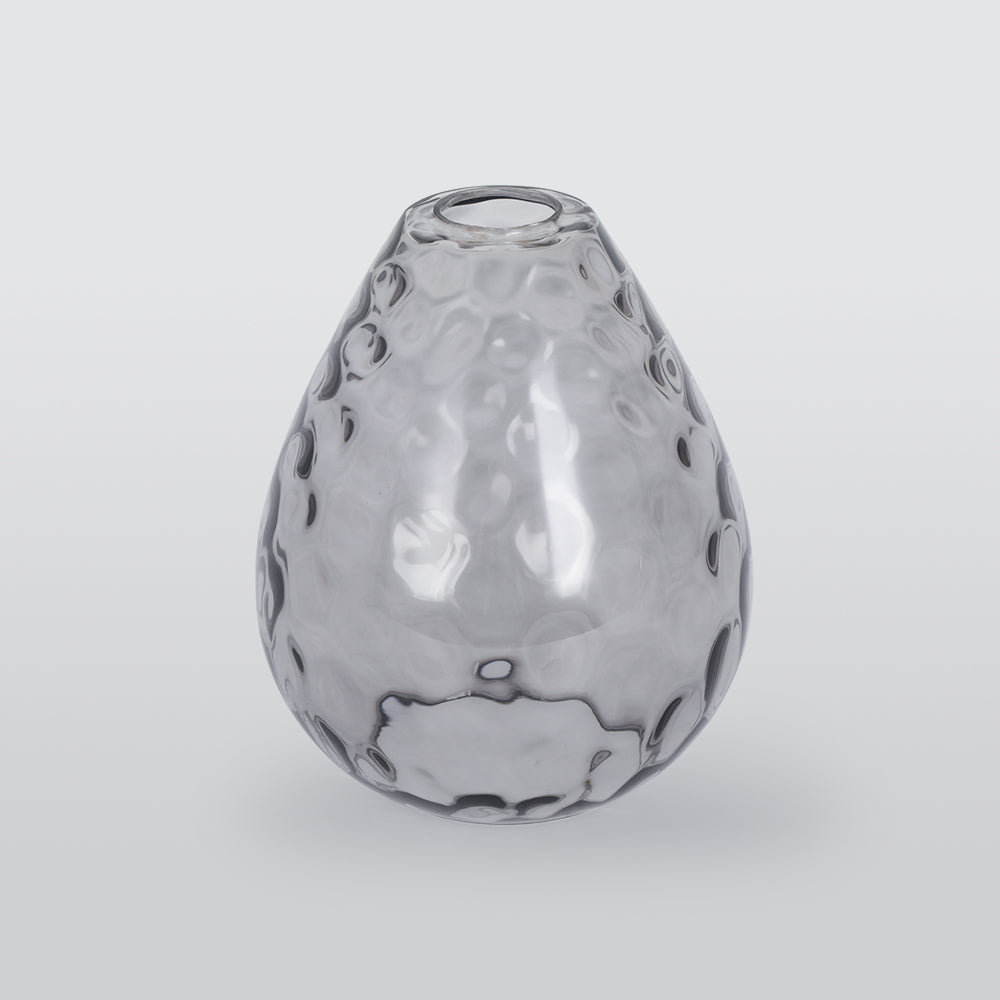 Pendant Light | Wood Cap Glass Teardrop Design