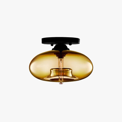 Ceiling Light | Art Deco Glass Globe Design