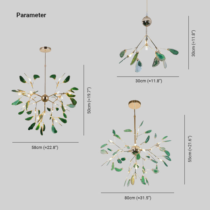 Pendant Light | Agate Branch Sputnik Design