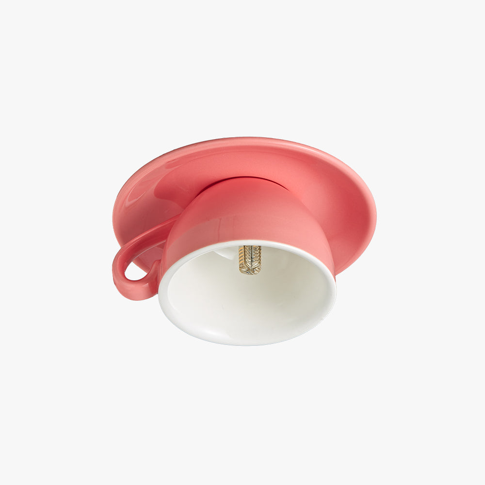 Ceiling Light | Coffee Cup Ceramic Design