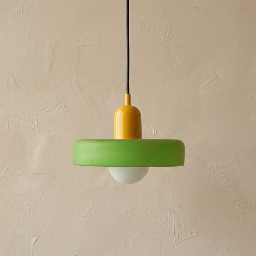 Pendant Light | Bauhaus Disc Shade Design