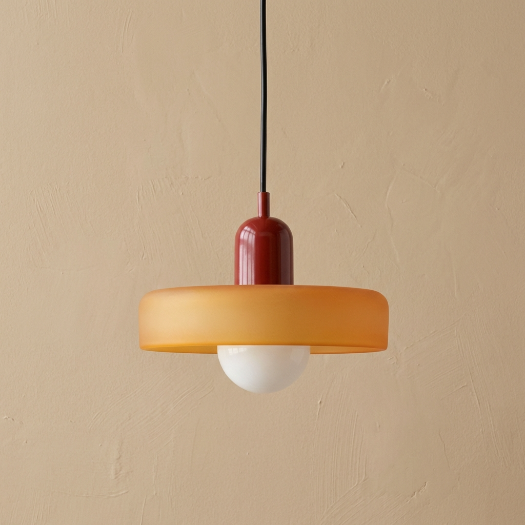 Pendant Light | Bauhaus Disc Shade Design
