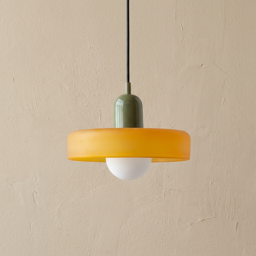 Pendant Light | Bauhaus Disc Shade Design