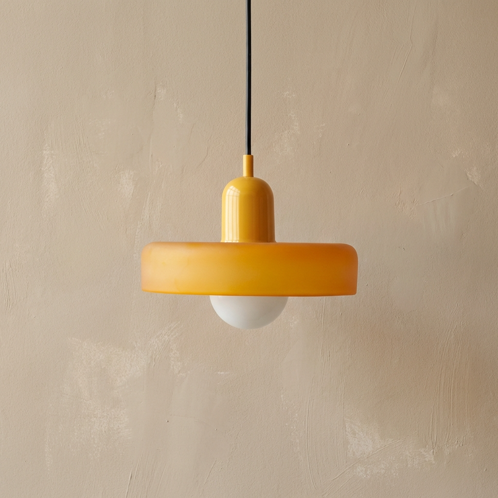 Pendant Light | Bauhaus Disc Shade Design