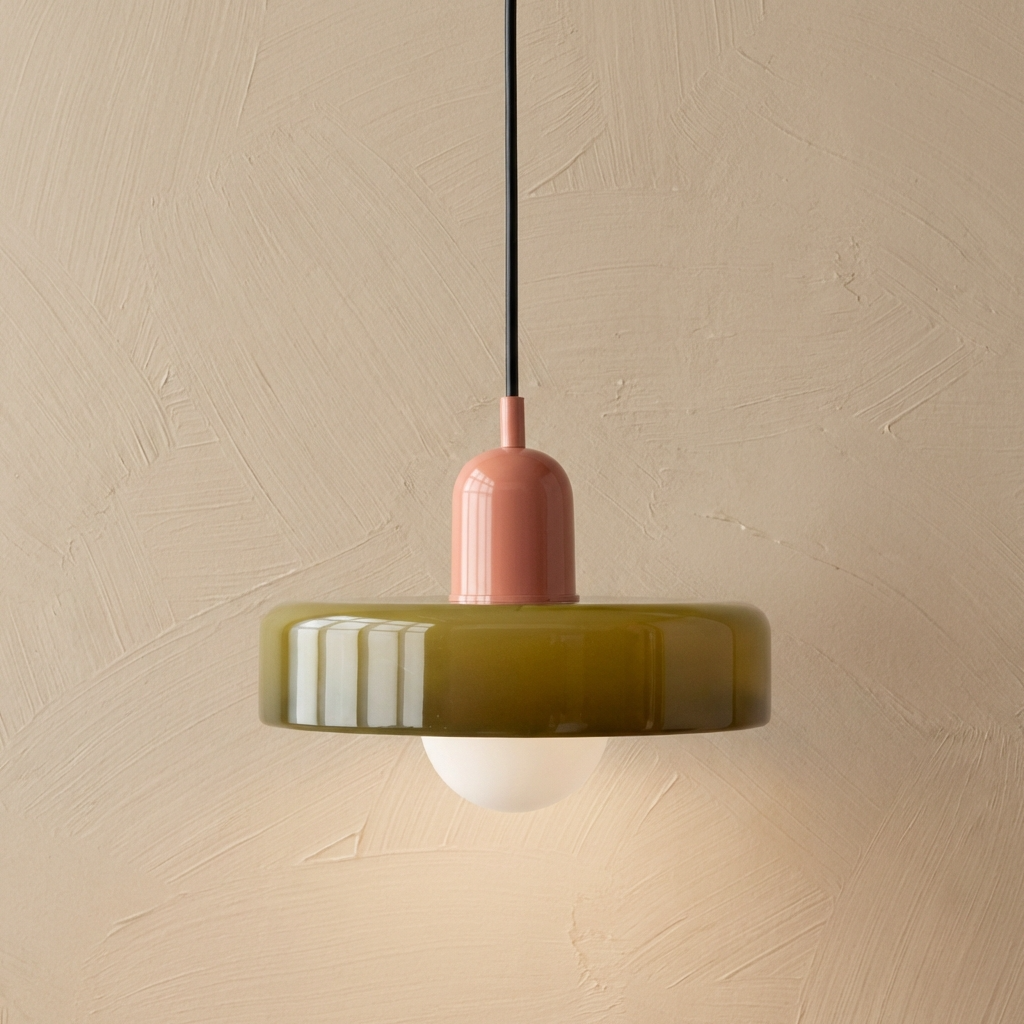 Pendant Light | Bauhaus Disc Shade Design