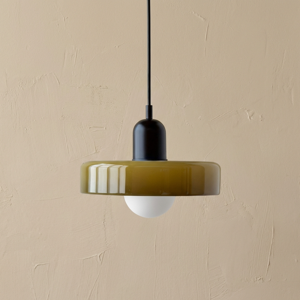 Pendant Light | Bauhaus Disc Shade Design
