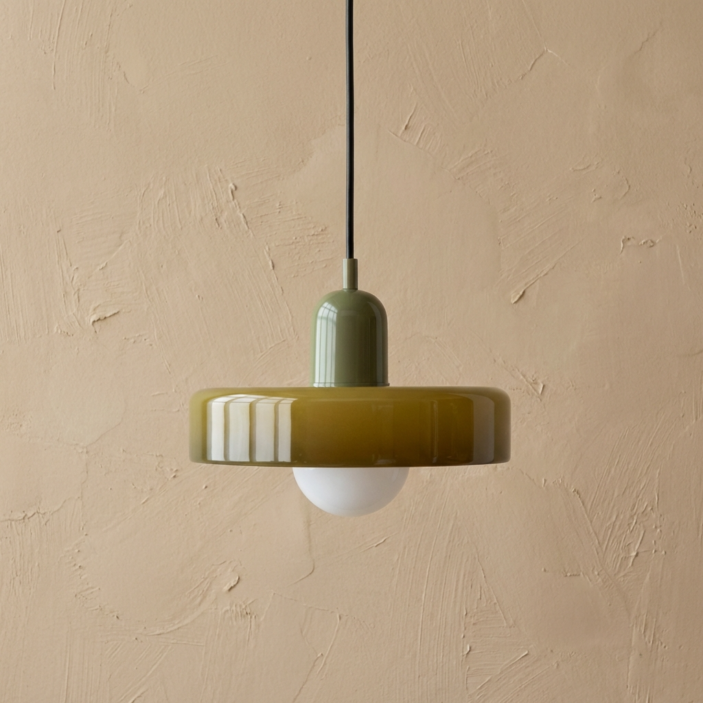 Pendant Light | Bauhaus Disc Shade Design