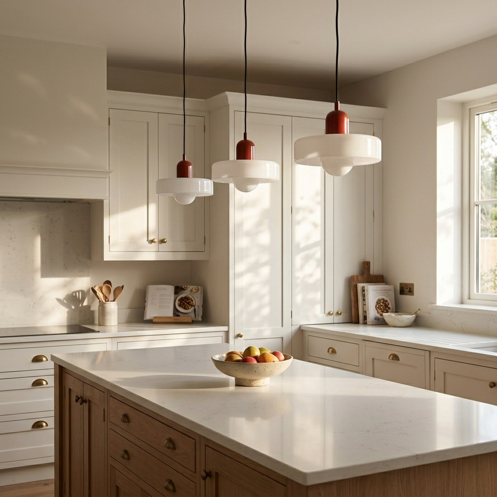 Pendant Light | Bauhaus Disc Shade Design