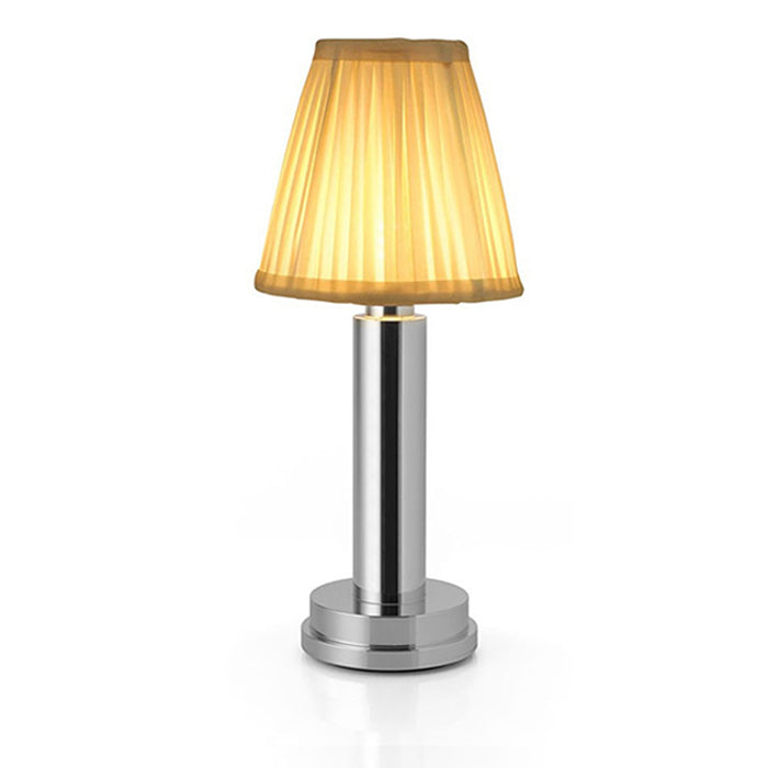 Table Lamp | Pleated Fabric Shade Design