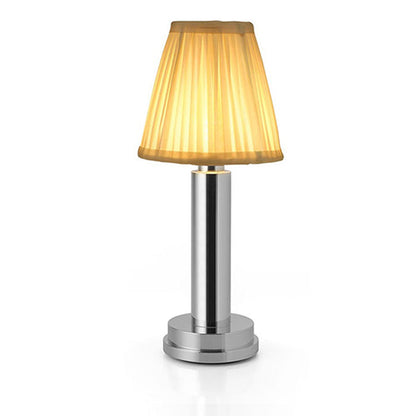 Table Lamp | Pleated Fabric Shade Design
