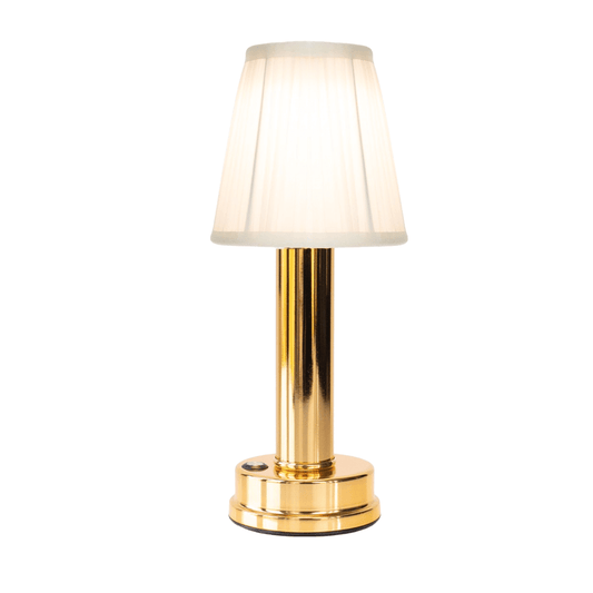 Table Lamp | Pleated Fabric Shade Design