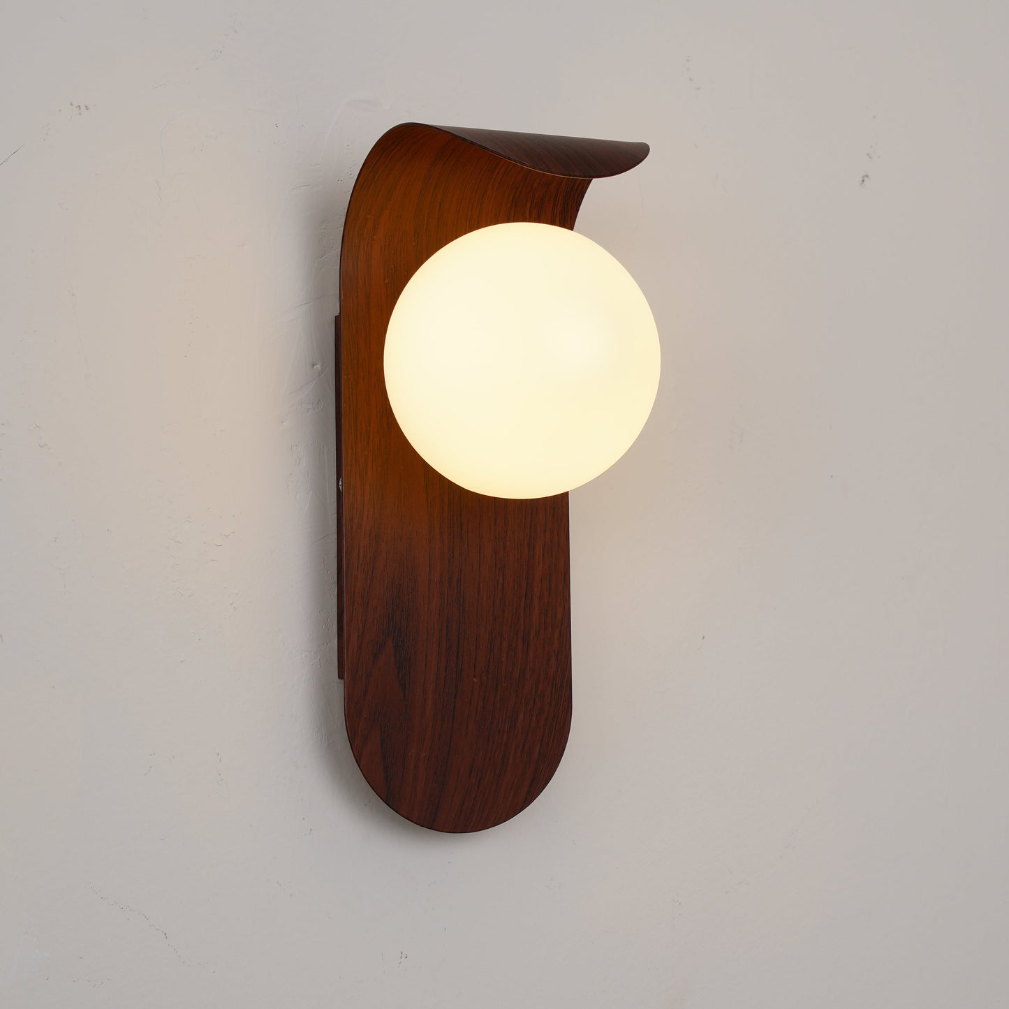 Wall Light | Wooden Globe Sphere Design