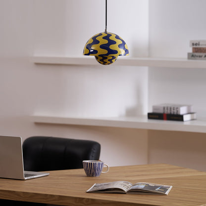 Pendant Light | Glossy Dome Shade Design