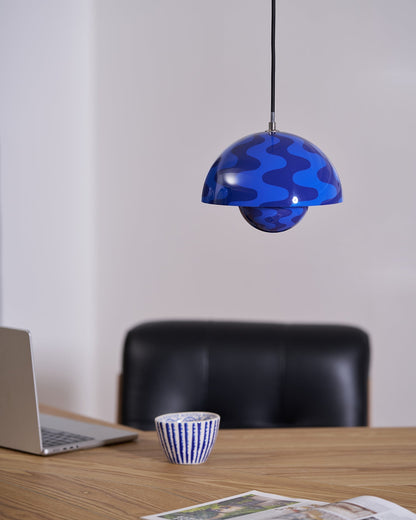 Pendant Light | Glossy Dome Shade Design