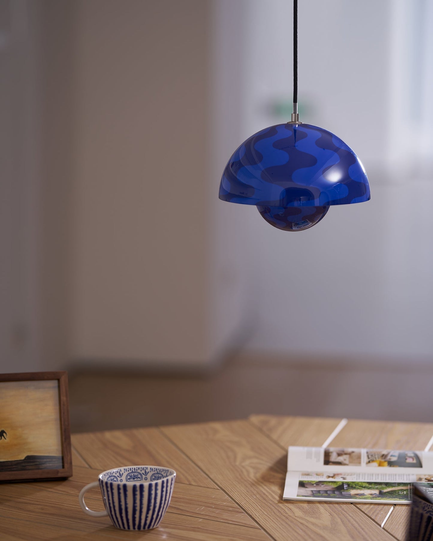 Pendant Light | Glossy Dome Shade Design