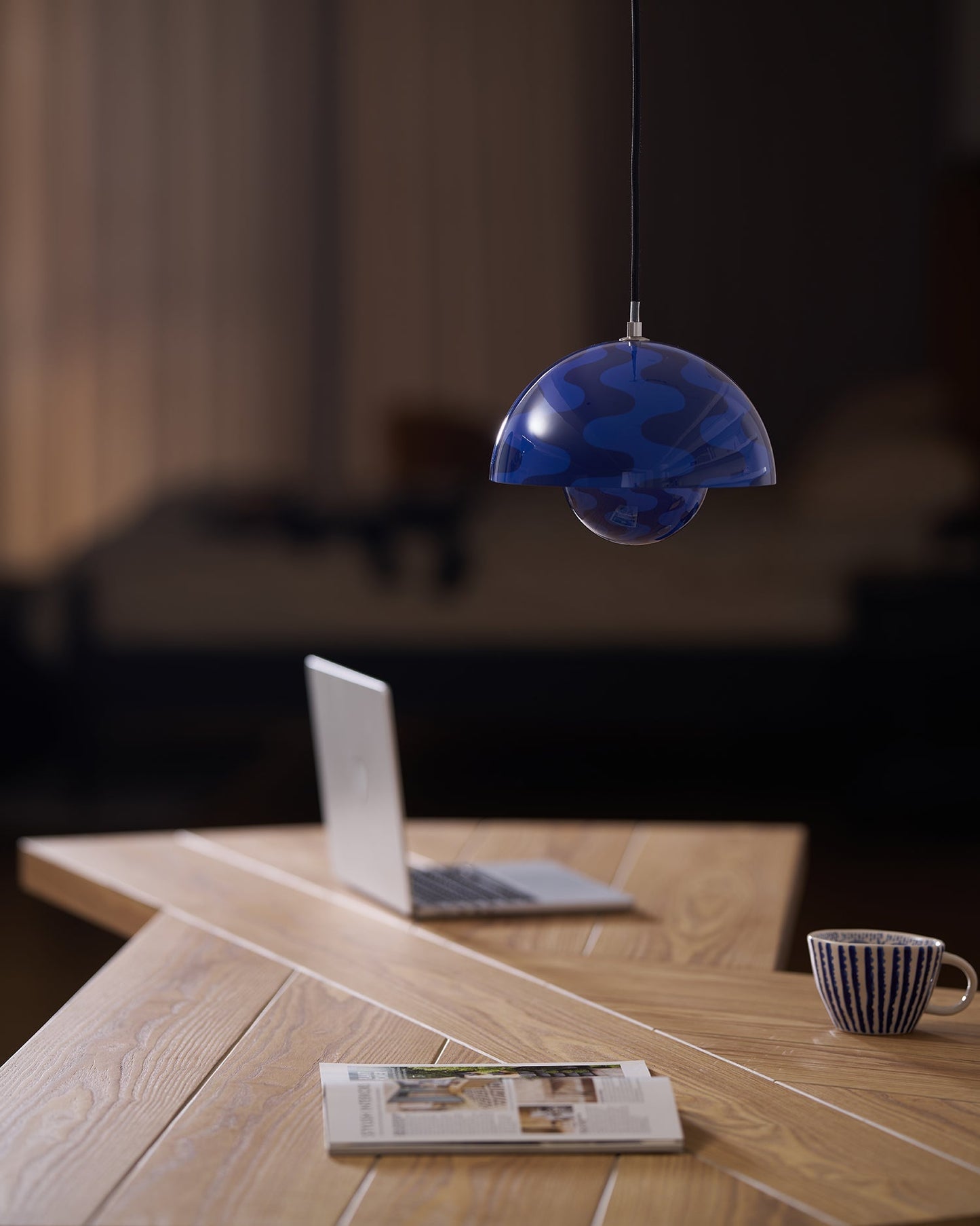Pendant Light | Glossy Dome Shade Design