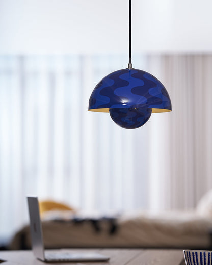 Pendant Light | Glossy Dome Shade Design