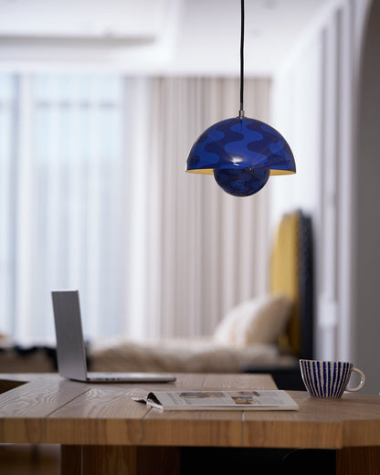 Pendant Light | Glossy Dome Shade Design