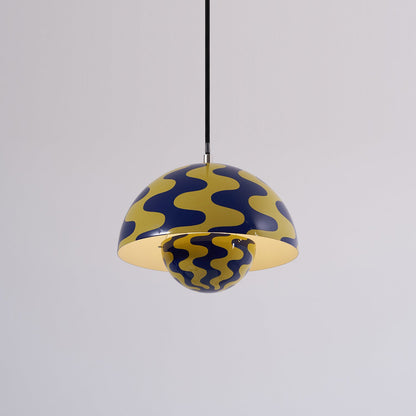 Pendant Light | Glossy Dome Shade Design