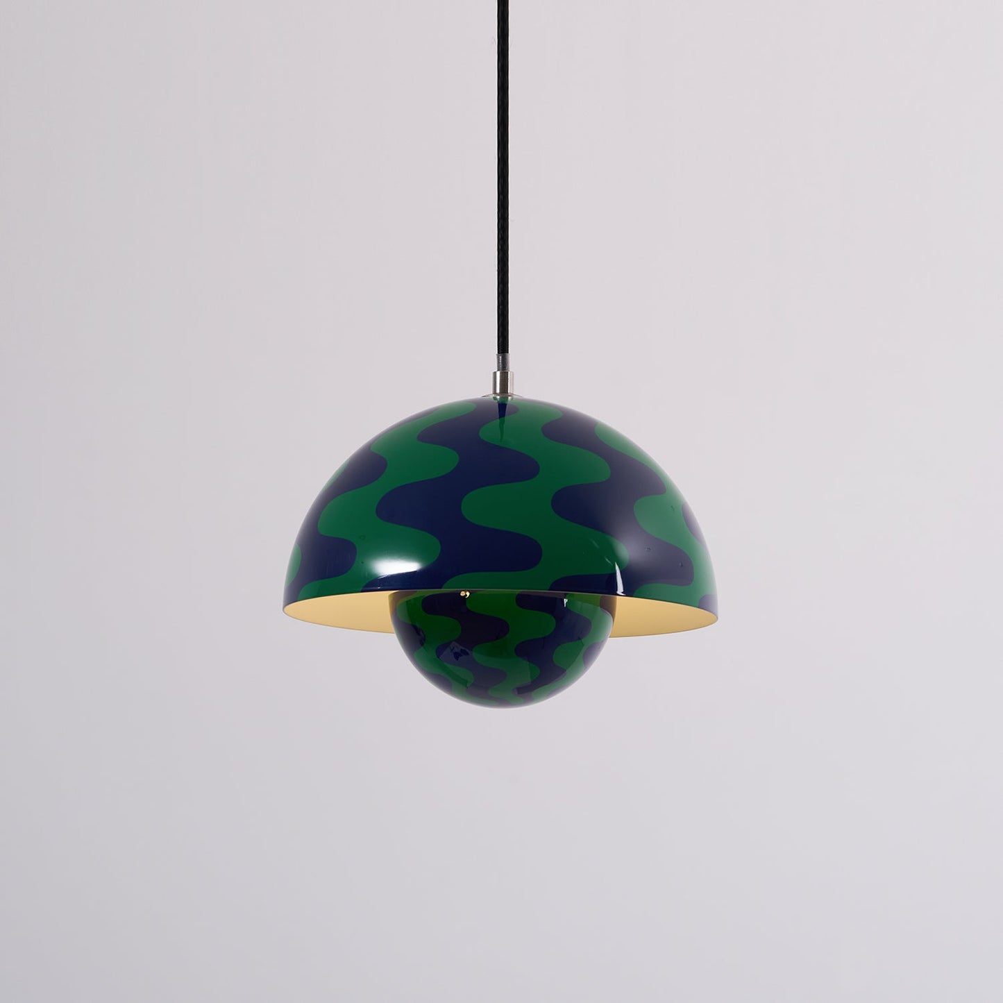 Pendant Light | Glossy Dome Shade Design