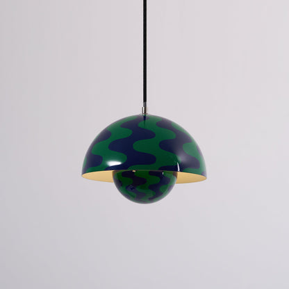 Pendant Light | Glossy Dome Shade Design
