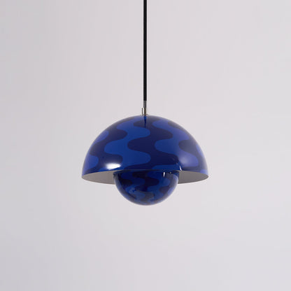 Pendant Light | Glossy Dome Shade Design