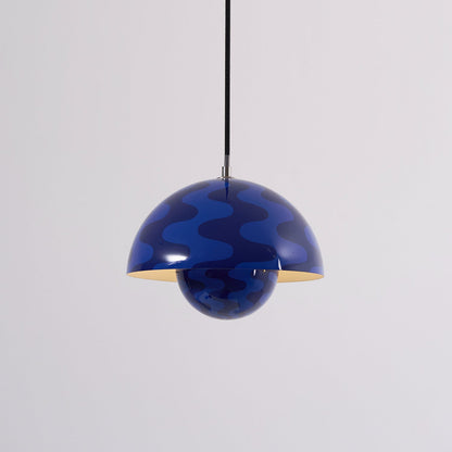 Pendant Light | Glossy Dome Shade Design