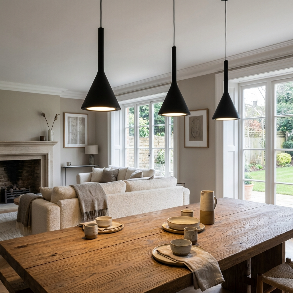 Pendant Light | Minimalist Cone Cluster Design
