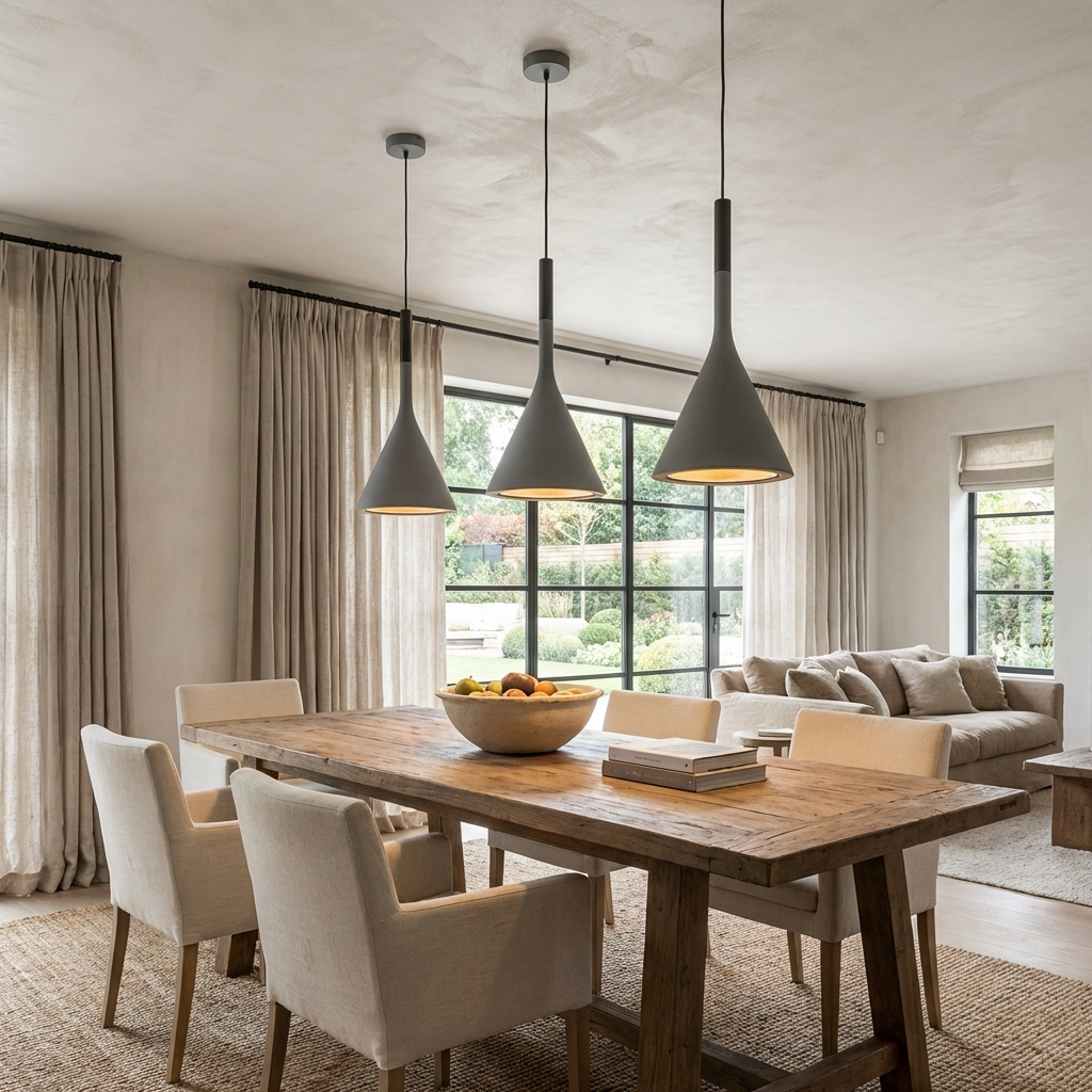 Pendant Light | Minimalist Cone Cluster Design