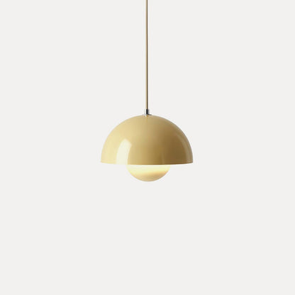 Pendant Light | Glossy Dome Shade Design
