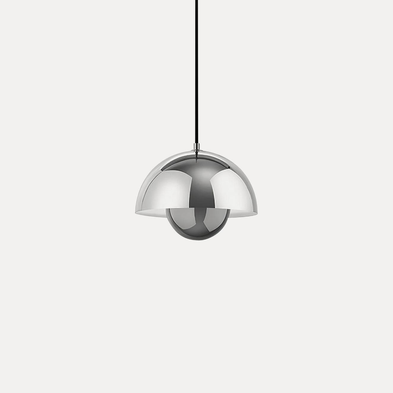 Pendant Light | Glossy Dome Shade Design