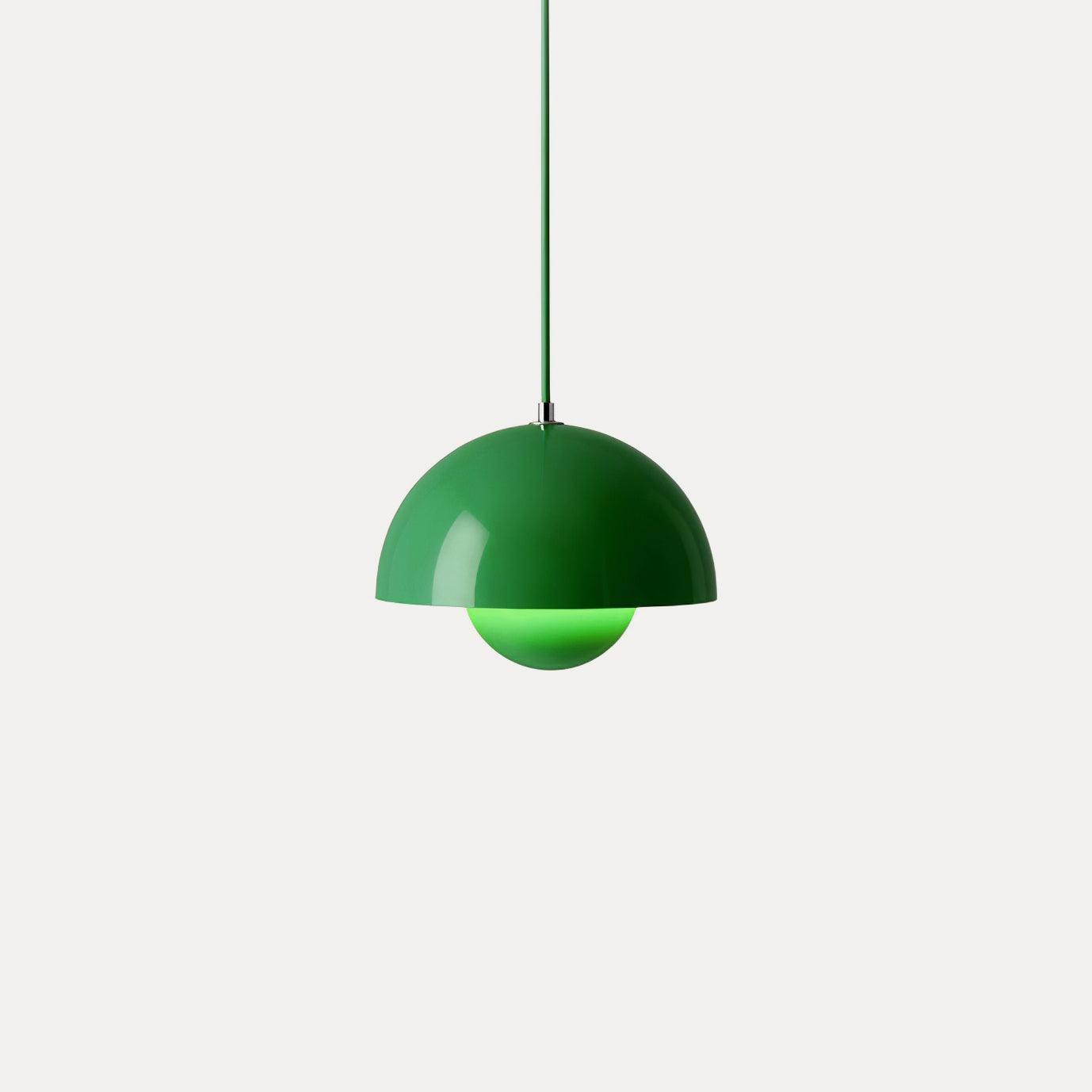 Pendant Light | Glossy Dome Shade Design