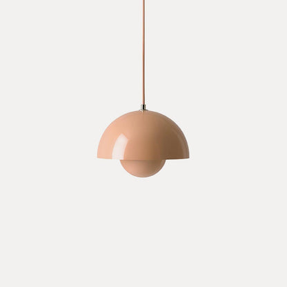 Pendant Light | Glossy Dome Shade Design