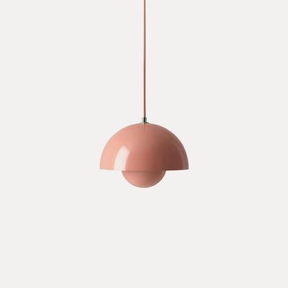 Pendant Light | Glossy Dome Shade Design